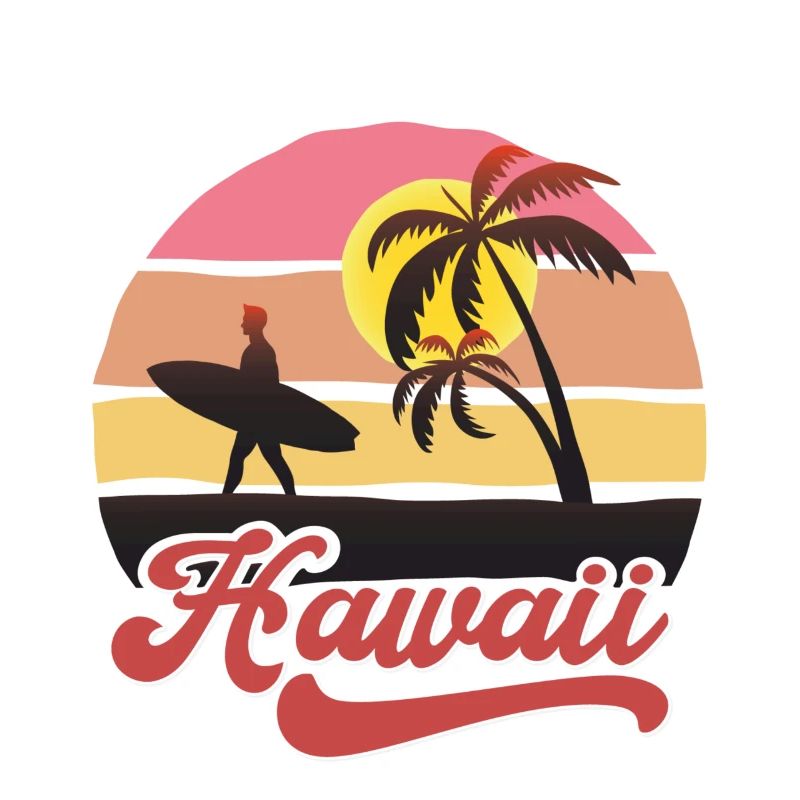 Hawaï Surf Beach Design