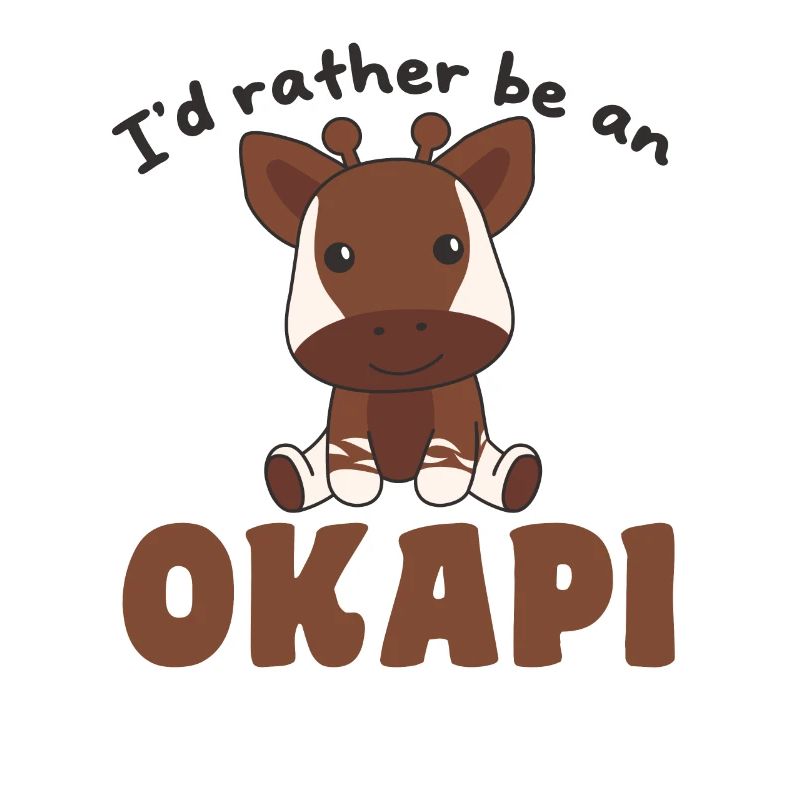 I'd rather be an okapi - sweet okapi