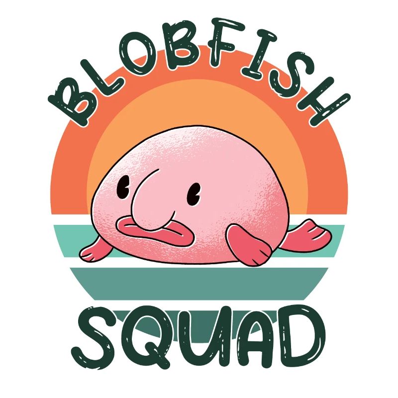 Blobfish Costume - Ugly Blob Fish Face -