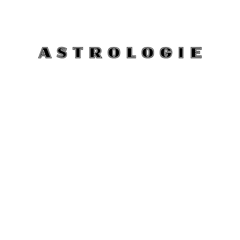 Lettrage d’astrologie