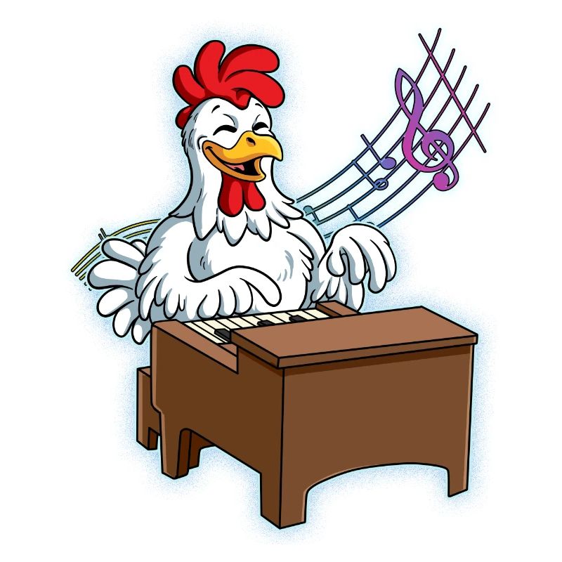 Chicken Piano Player