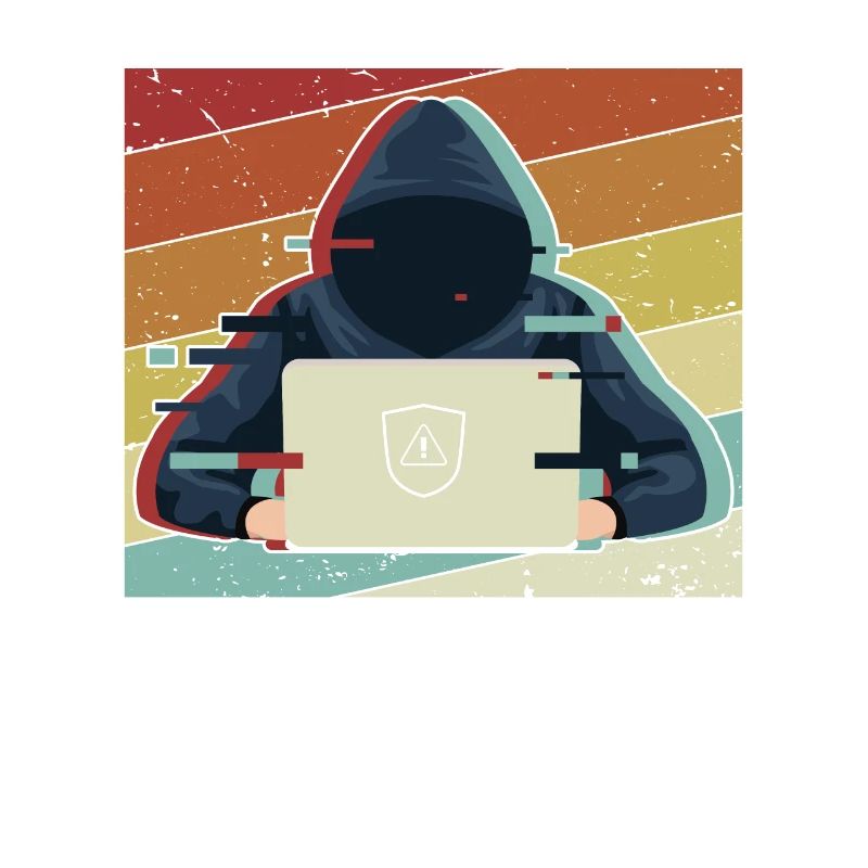 Retro Sniffer Social Engineering Phishing Grey
