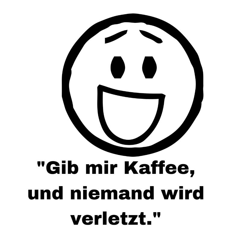 "Gib mir Kaffee, und niemand wird verletzt."