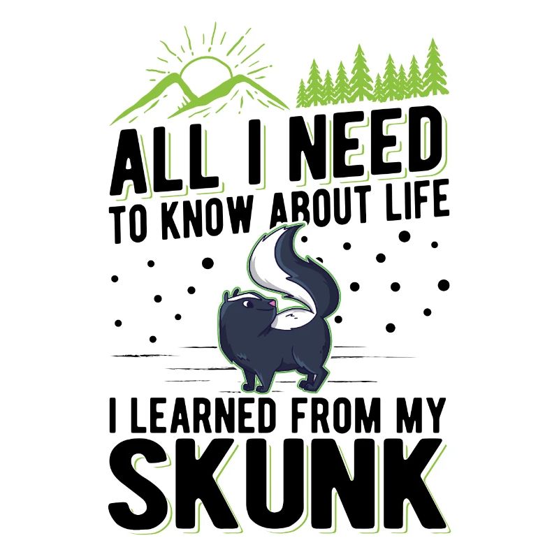 Skunk Saying Skunk