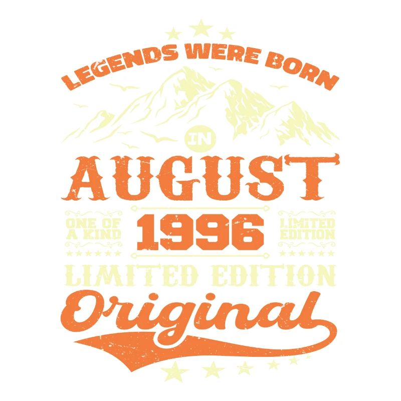 August 1996 Anniversary 1996 legends August