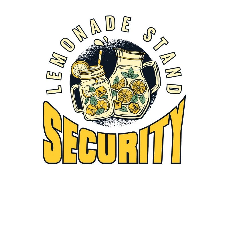 Lemonade Stand Security Limonade Liebhaber