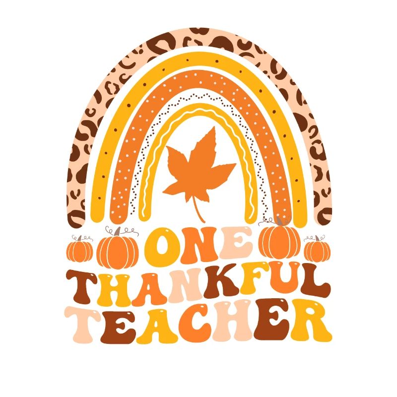 A Grateful Teacher Rainbow Leopard Teacher