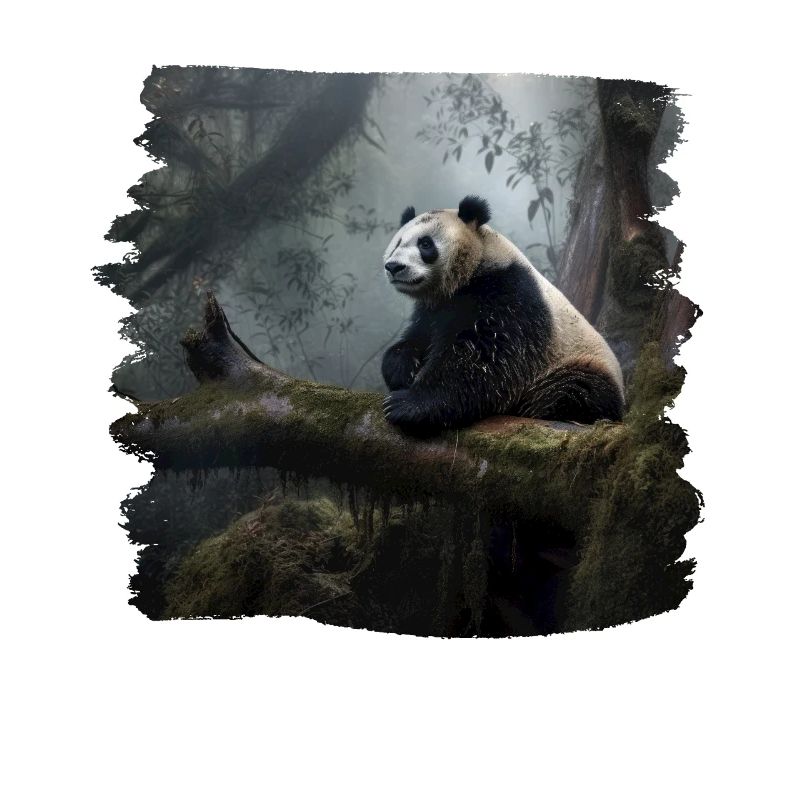 Pandas réaliste Panda Panda géant