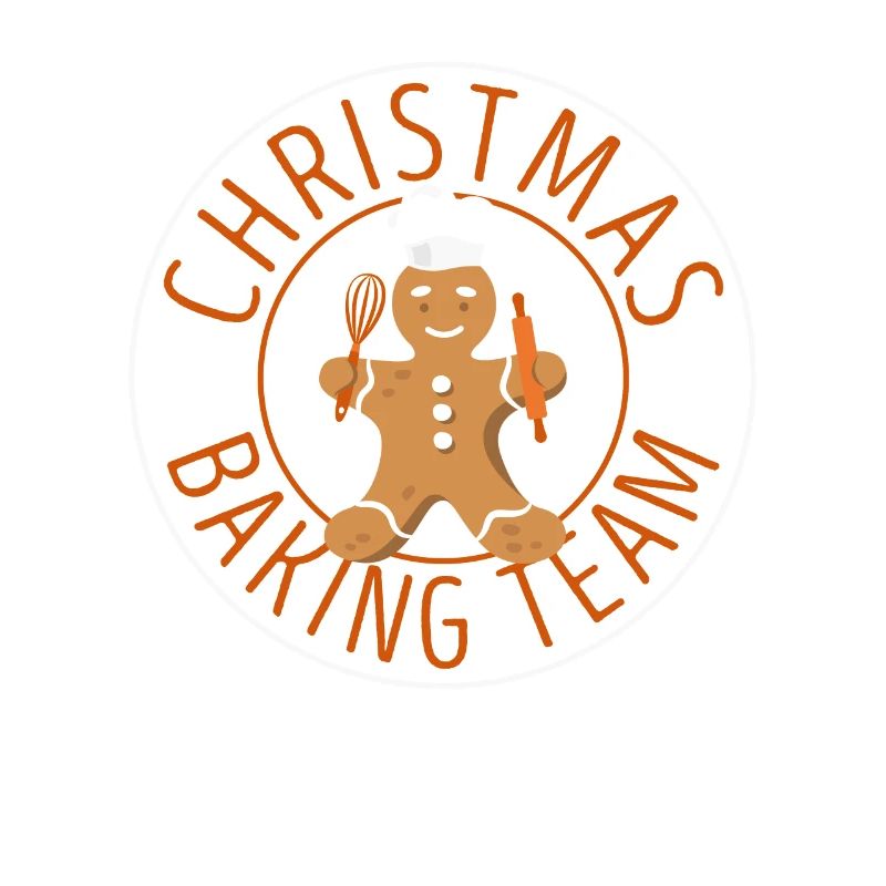 Christmas Bakery Team Funny Gingerbread Man
