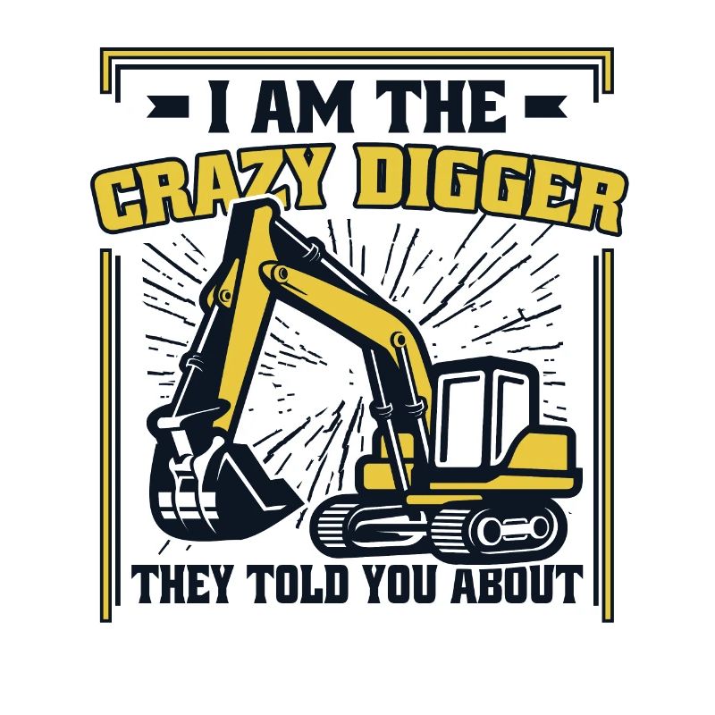 I'm The Crazy Digger Duty cycle crawler crane