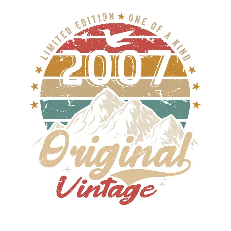 Original Vintage 2007 édition limitée 2007