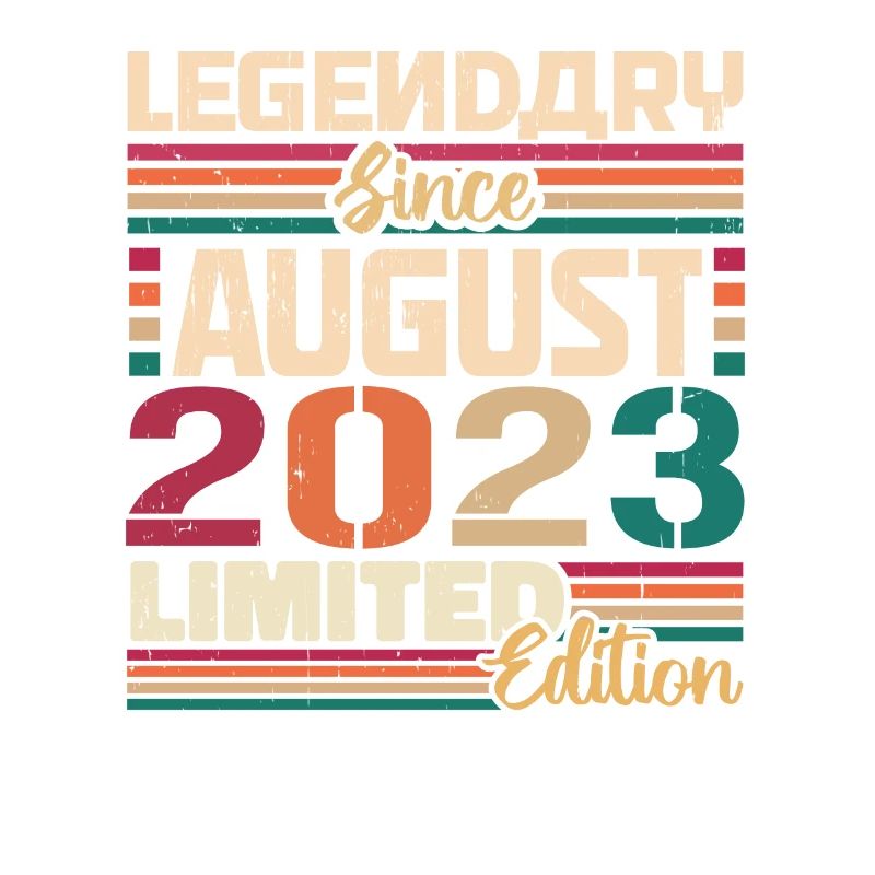2023 August Geburtstag Legende August 2023