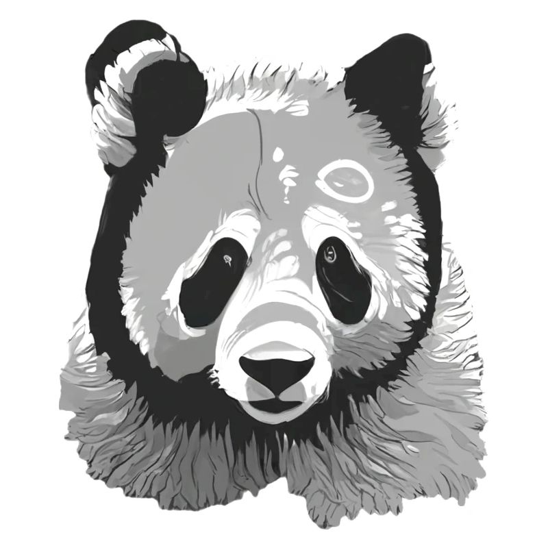 Stylized Baby Panda