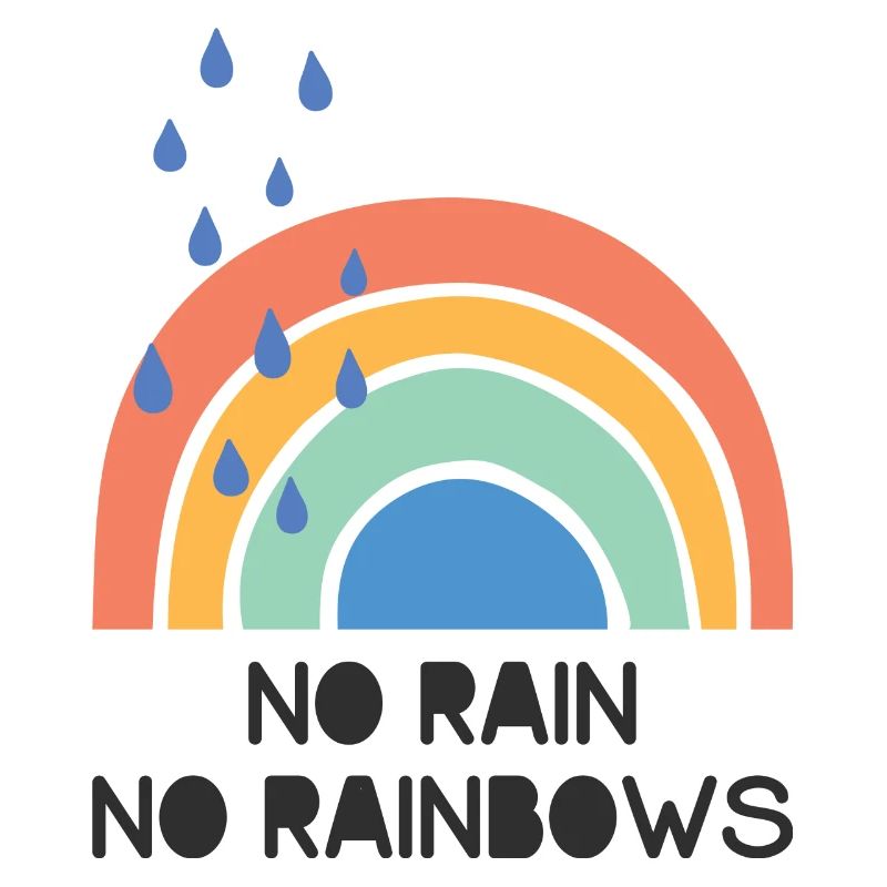 Pas de pluie pas d’arcs-en-ciel