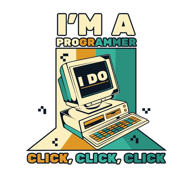 Je suis un programmeur Click Software Engineer Coder