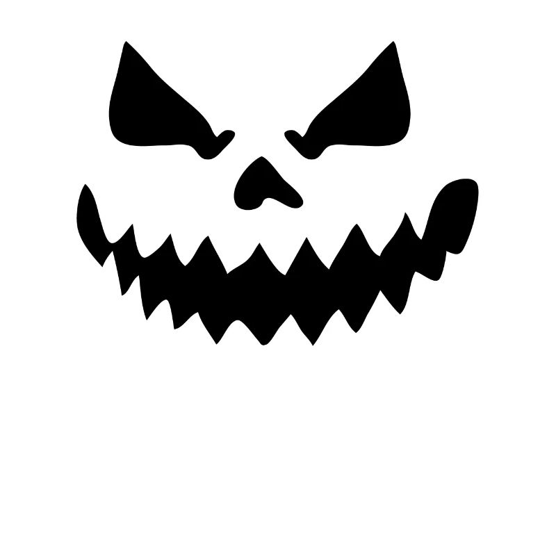 Spooky Halloween Jack O'Lantern Pumpkin Face