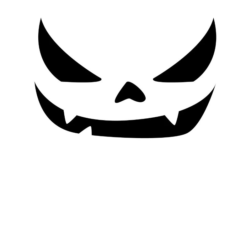 Dread the Night Halloween Jack O'Lantern Face