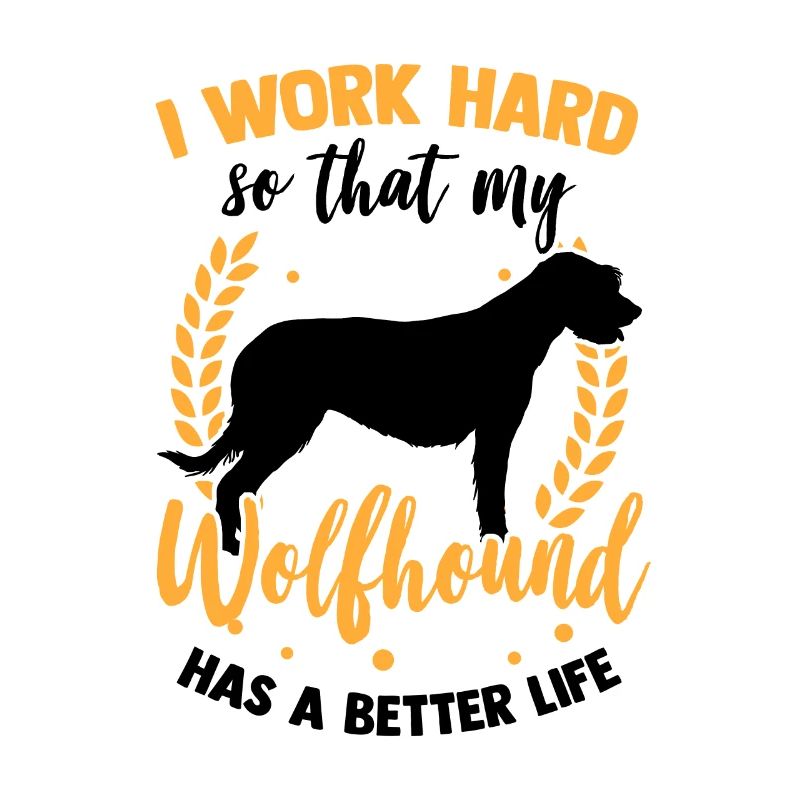 Travailler pour mon Irish Wolfhound Wolfhound