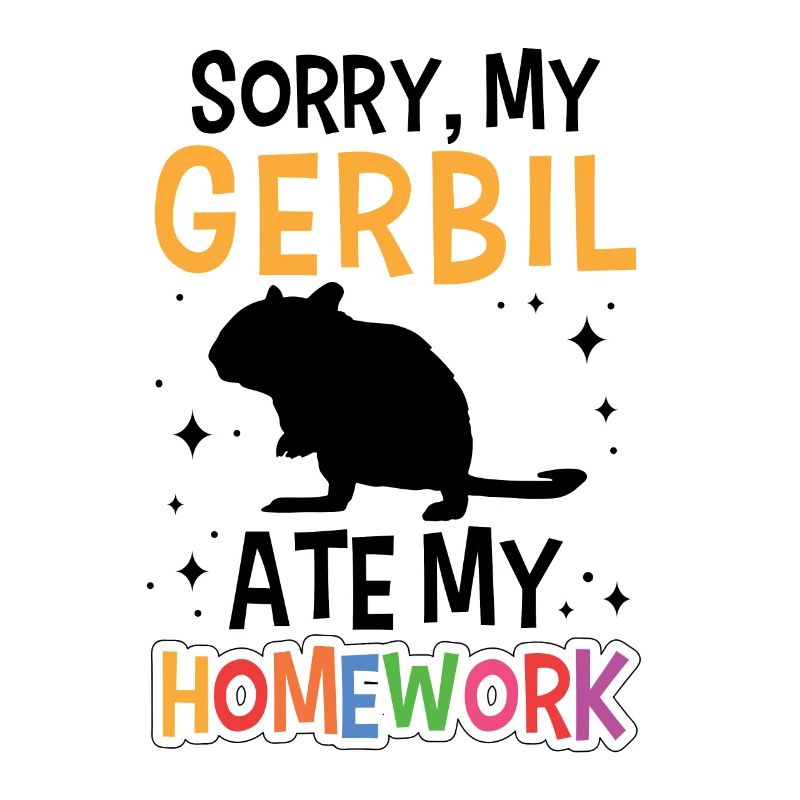 Gerbille a mangé rongeur Gerbille