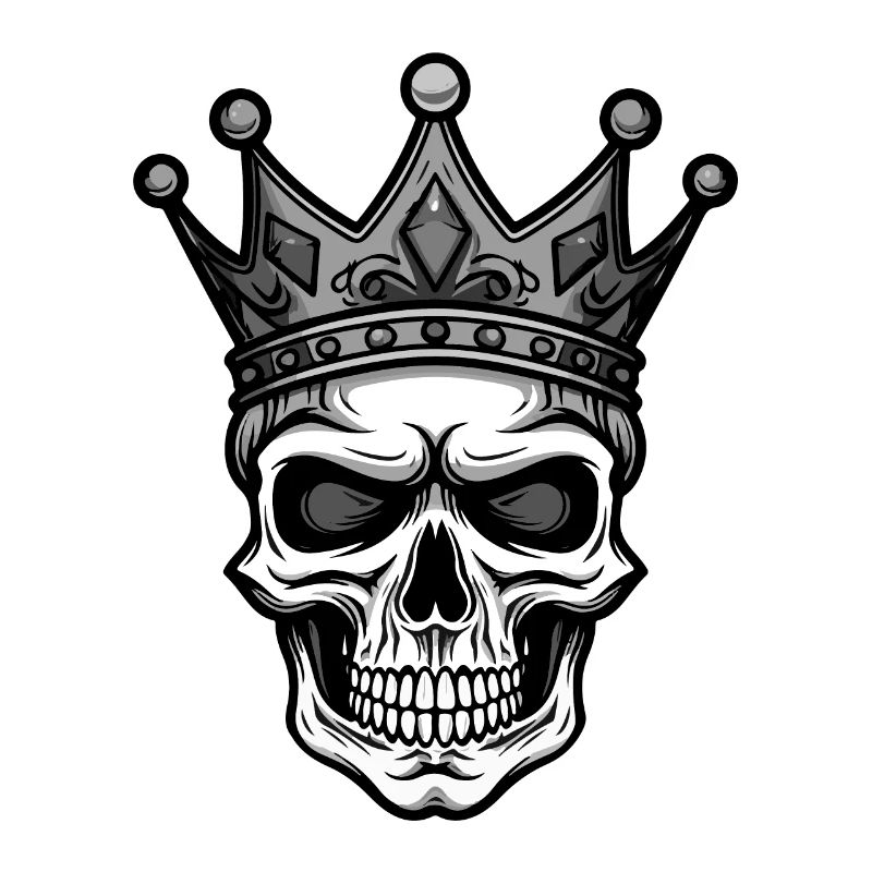 Skull King Crown