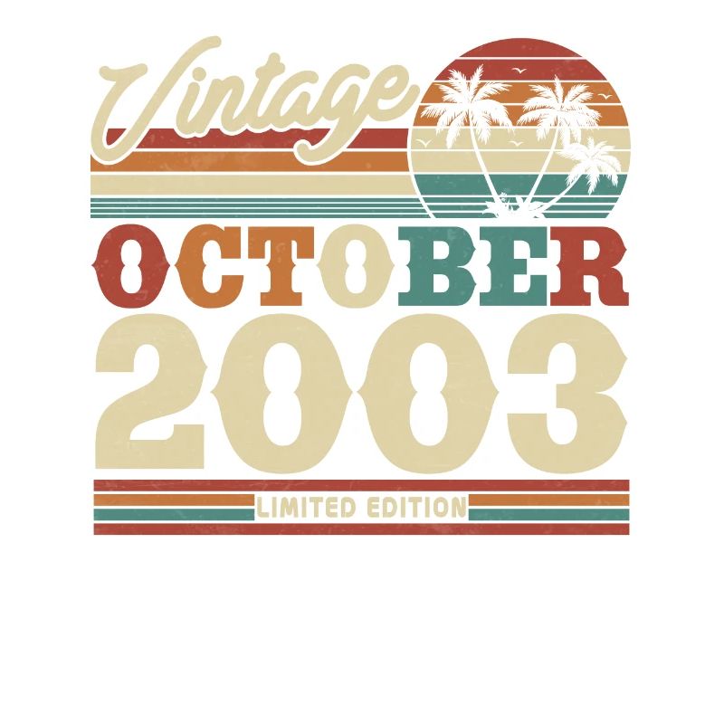 Vintage Geburtstagsgeschenk Okt. 2003