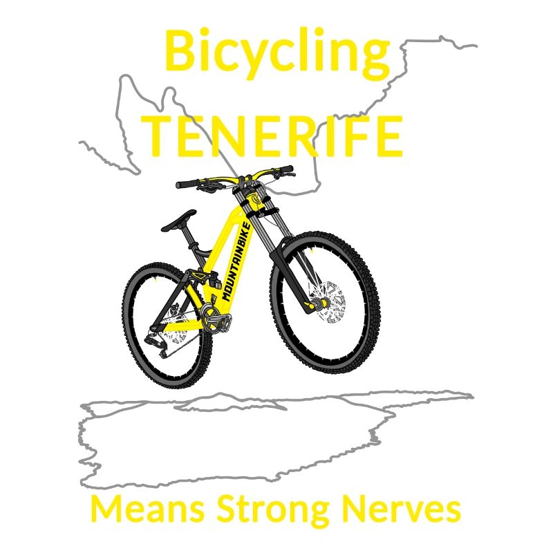 VTT Cyclisme Tenerife Nerfs forts