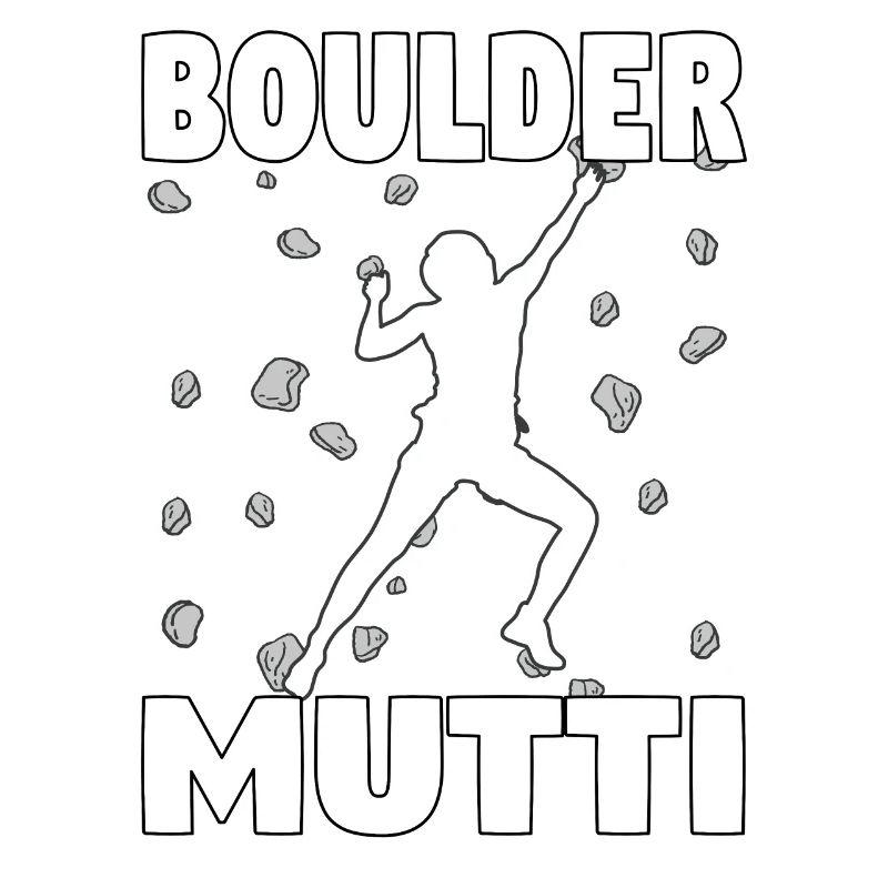 Bouldern Mama Boulder Mutti Boulderer Muttertag