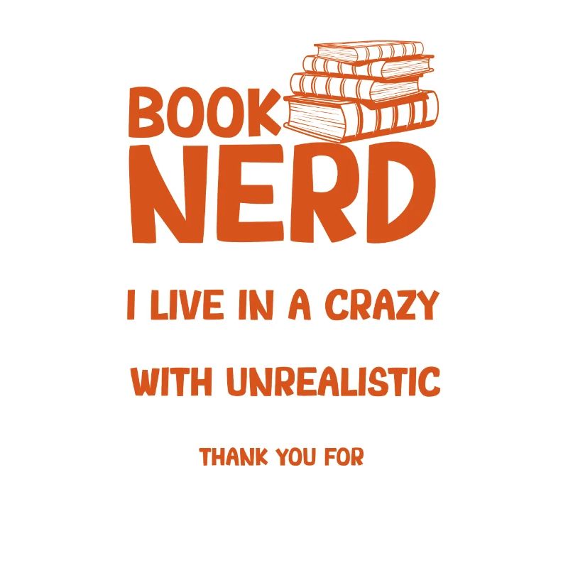 I'm a book nerd librarian bookworm