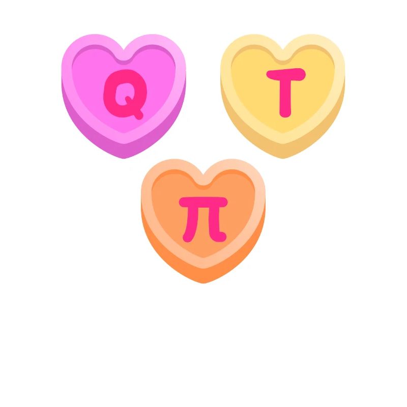 Funny Pi Day Math Symbol Science Cutie (QT)
