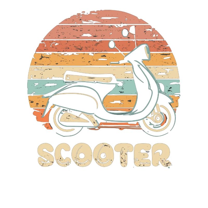 Scooter Motorroller Mofa Moped Roller