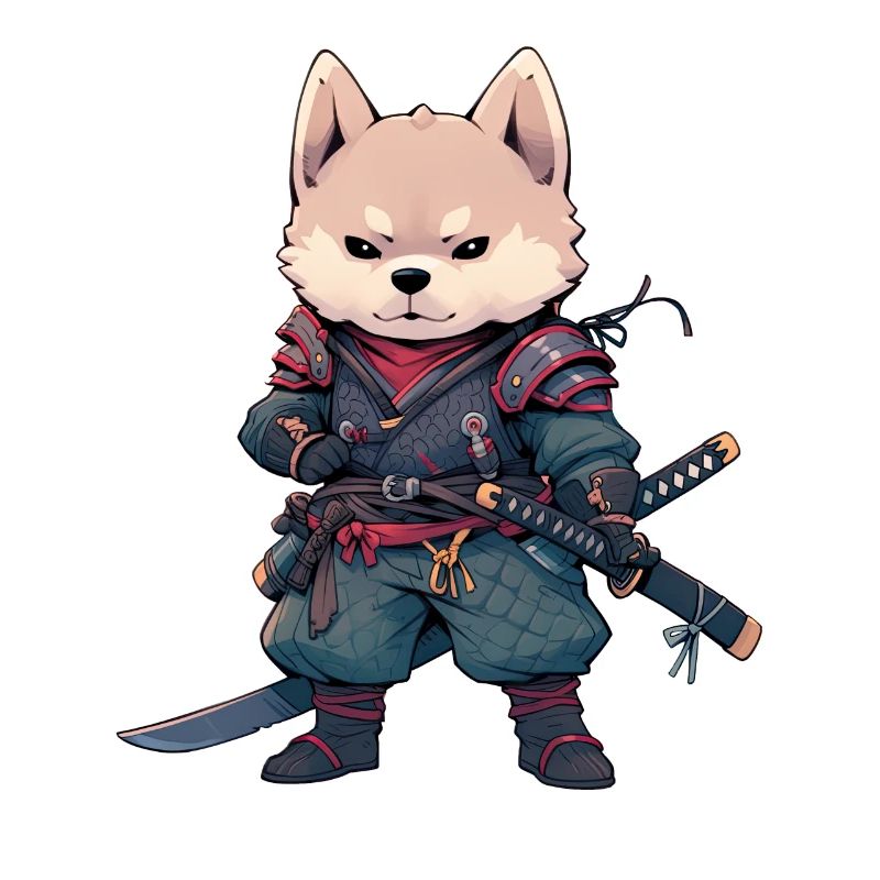 Asia Corki Japanese Samurai Samurai