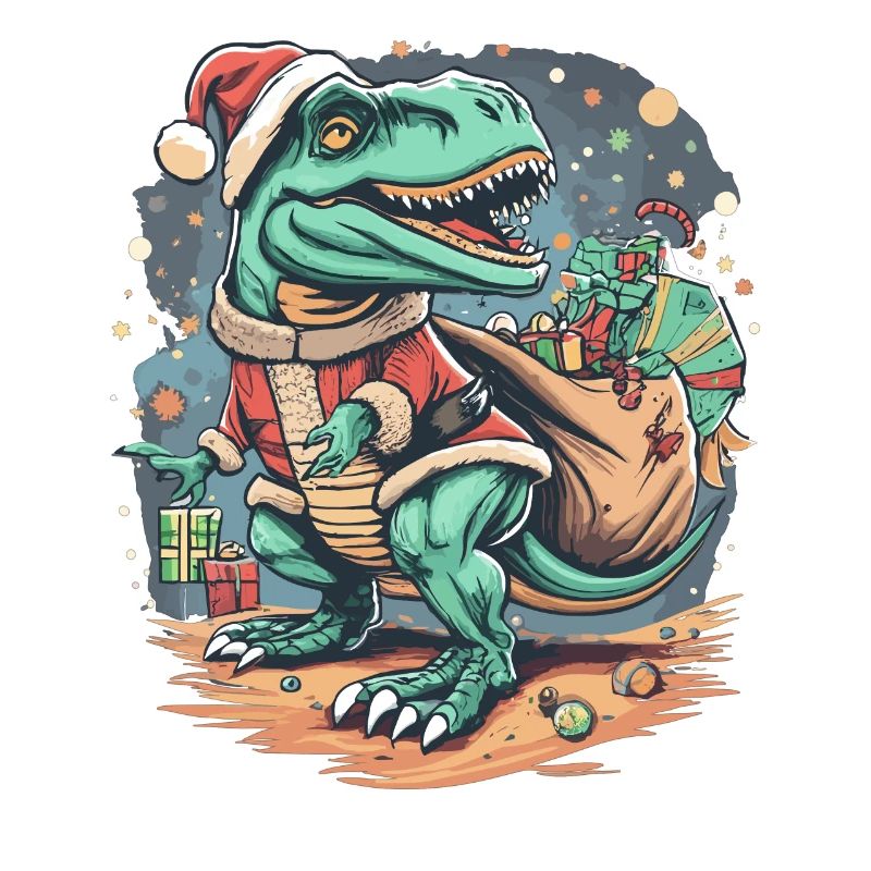 Dinosaurie Trex jul