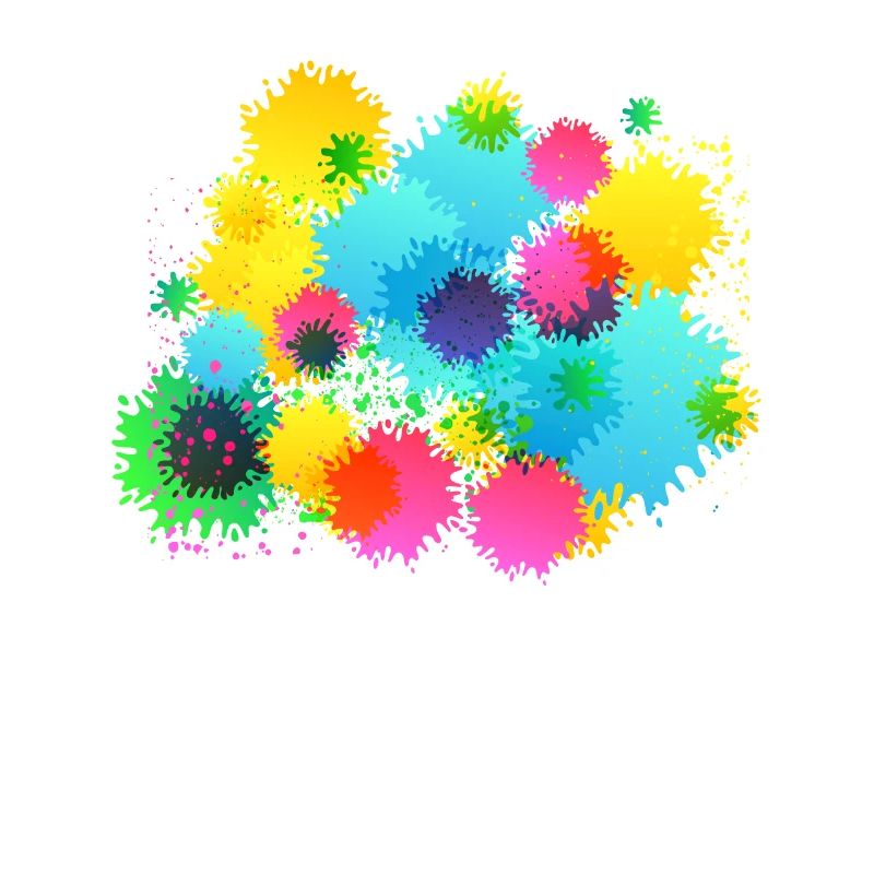 Paintball-Farbspritzer