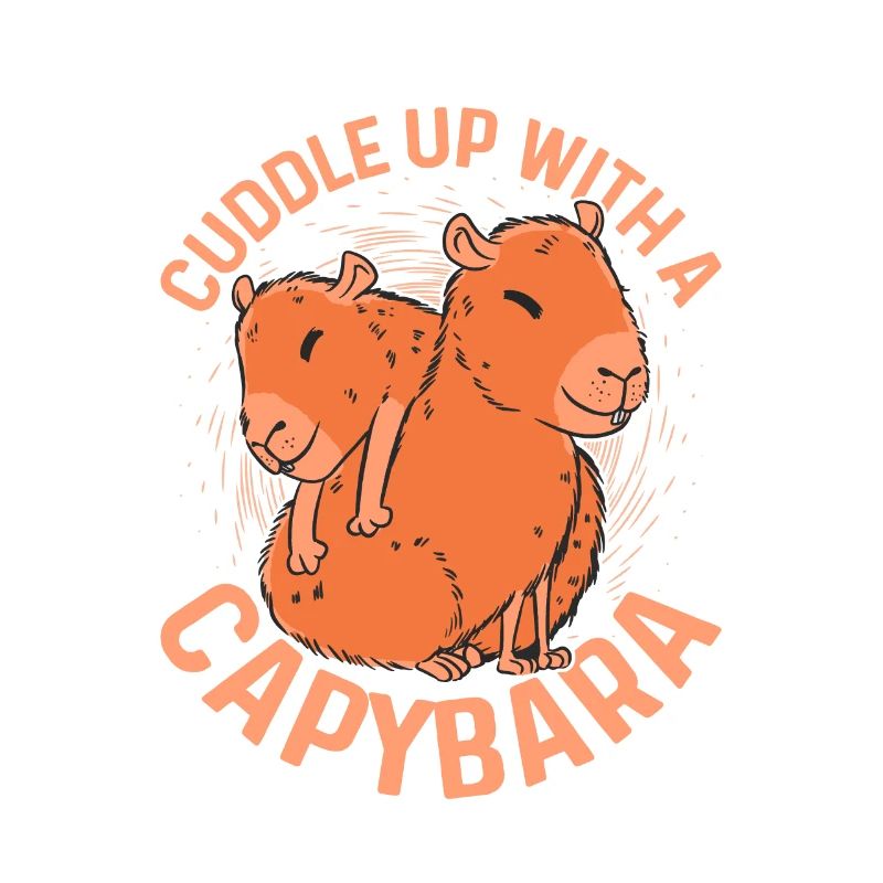 Cuddle Up With A Capybara Capibara Owner Mammal
