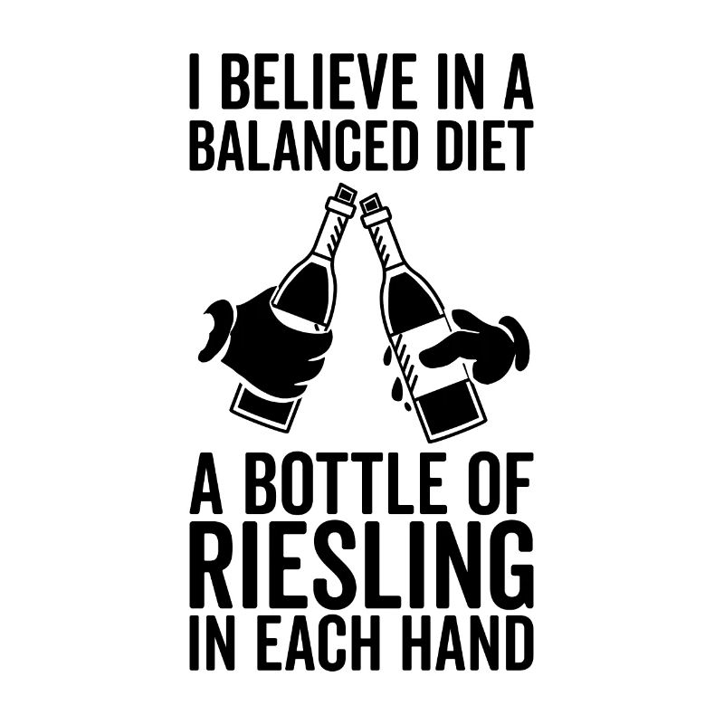 Balanced diet bottle Riesling lovers