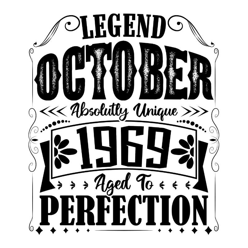 October 1969. October 1969 Birthday Gift.