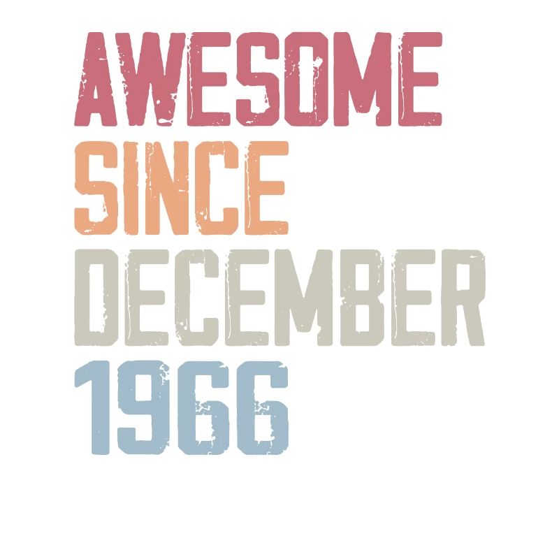 Anniversaire Décembre 1966 L’original 1966 Décembr