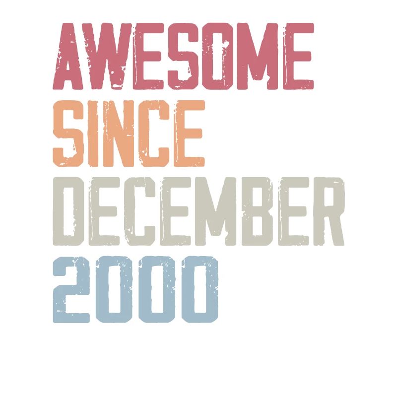 Anniversaire Décembre 2000 L’original 2000 Décembr