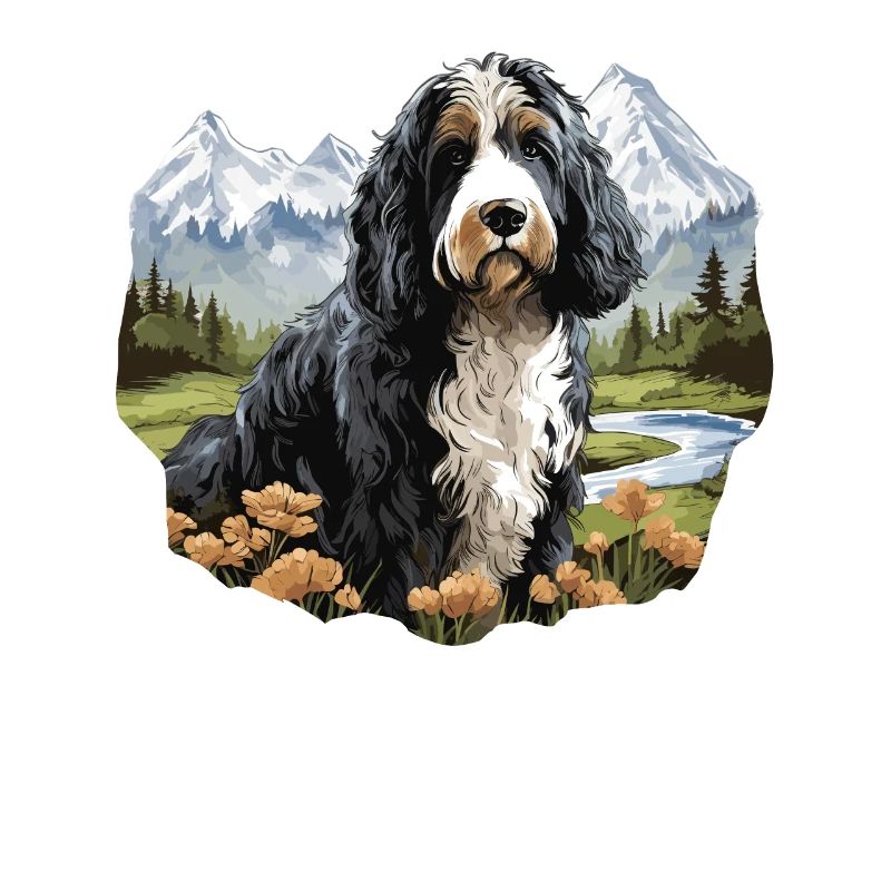 Chien Bernedoodle