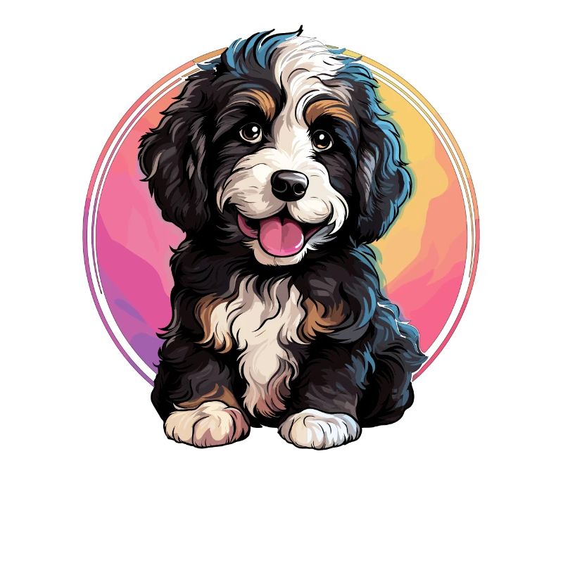 Chien Bernedoodle