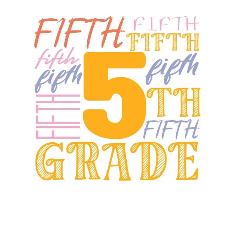 5th Grade Fifth Typography Team Teacher 100th