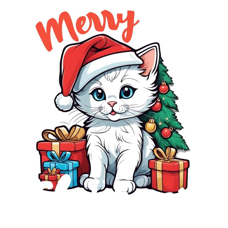 chat noel - joyeux noel