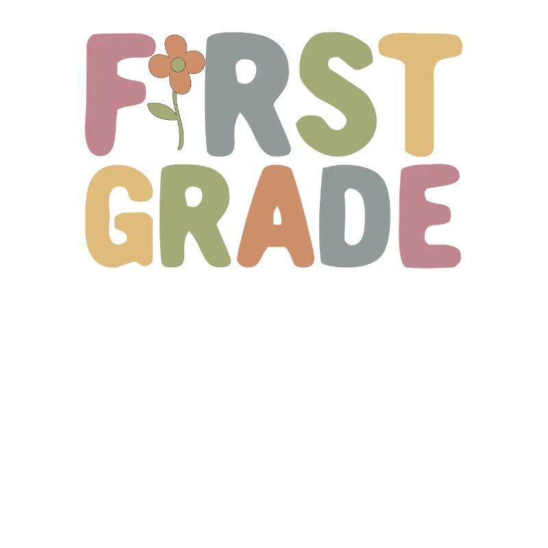 First Grade Vibes 1st Class Team Retro 100th Day