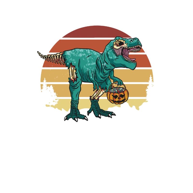 FAIRE COMME SI J’ÉTAIS UN ZOMBIE SAURUS Rex Halloween