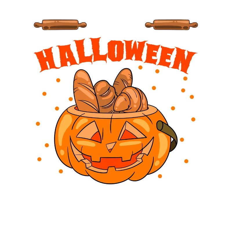 Bäcker Halloween Geschenke Konditor