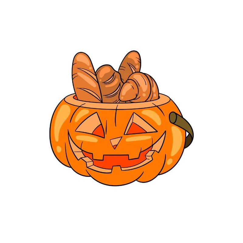 Bäcker Halloween Geschenke Konditor