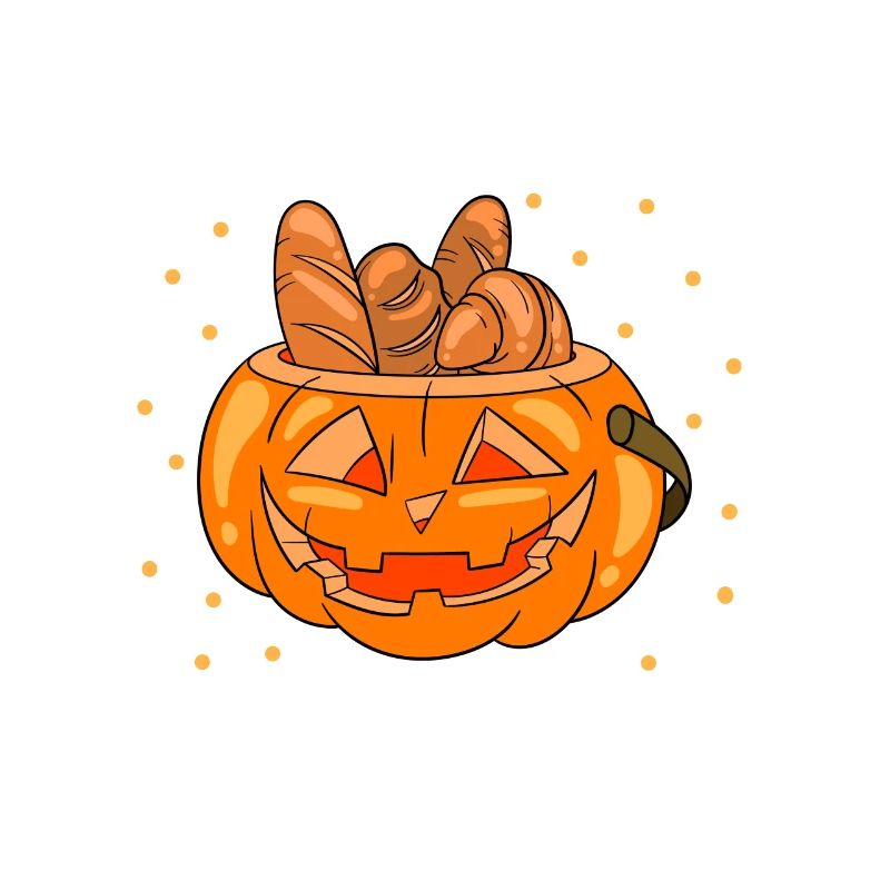 Bäcker Halloween Geschenke Konditor