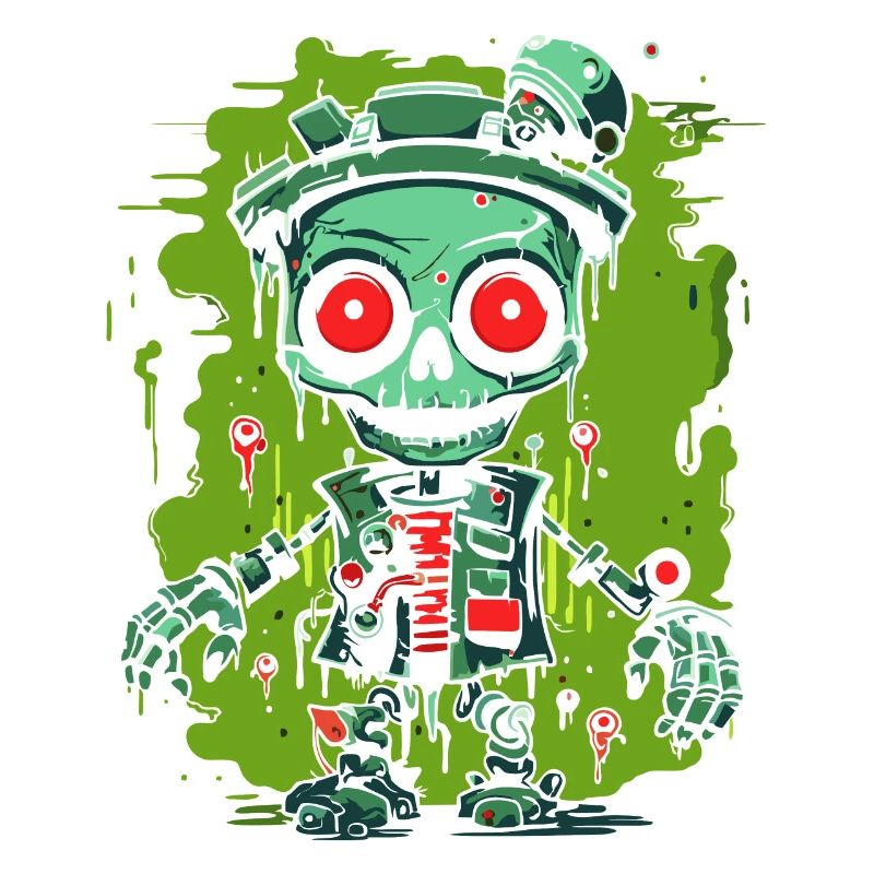 Schleim und Roboter