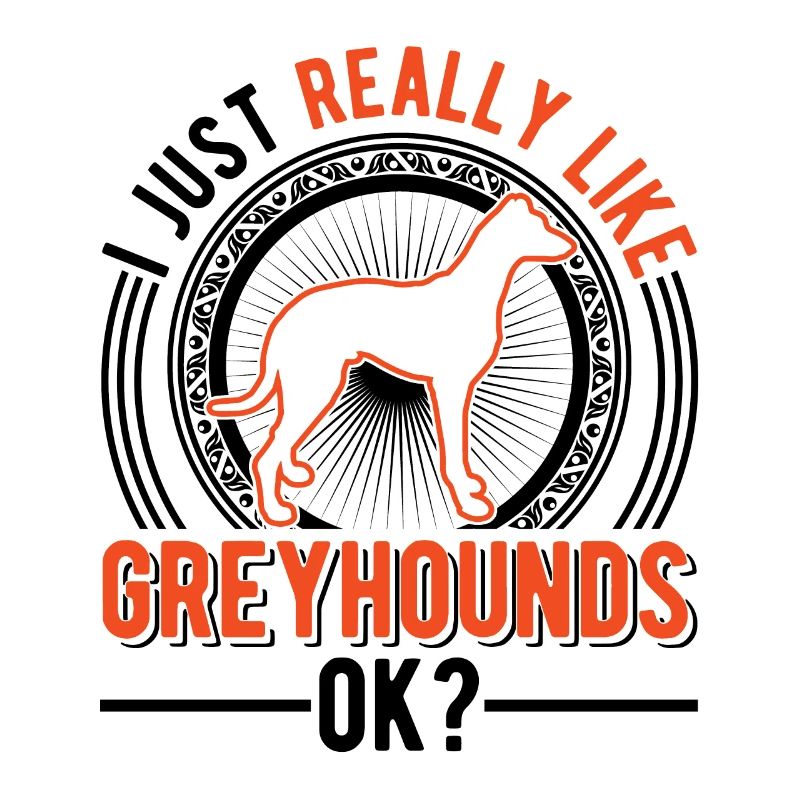 J’aime juste les lévriers Greyhound Galgo