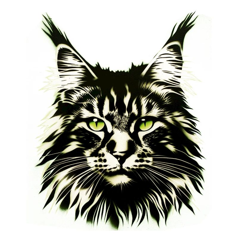 Visage de chat